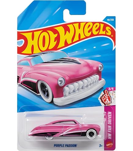 Amazon.com: Hot Wheels Purple Passion HW Designed by 1/5 1:64
